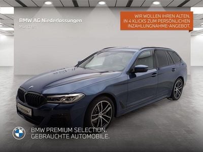 Usata BMW 520 Performance 190 CV (139 kW) 2023 Blu Station wagon