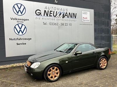 Usata Mercedes SLK230 193 CV (141 kW) 1998 Verde Cabrio