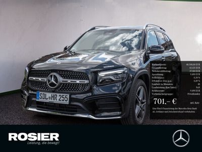 Schwarz / kosmosschwarz Gebraucht 2025 Mercedes GLB200 AMG line SUV | 47.950 € (Etwas zu teuer)