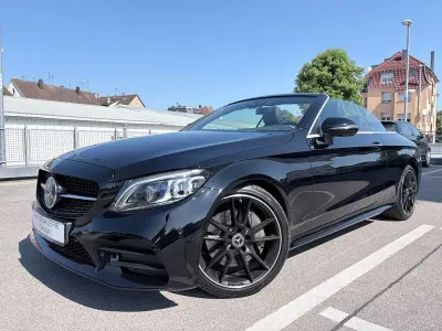 Gebraucht Mercedes C300 AMG 245 PS (180 kW) 2023 Schwarz Cabrio
