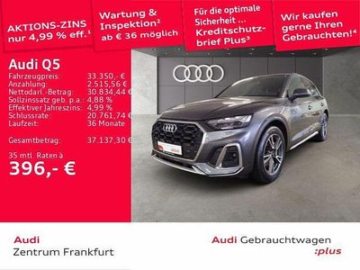 Gebraucht Audi Q5 S-Line 367 PS (269 kW) 2022 Grau SUV
