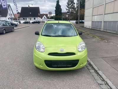 Gebraucht Nissan Micra Acenta 80 PS (58 kW) 2012 Grün Kleinwagen