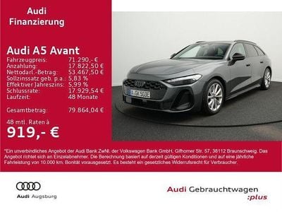 Grau Neu 2026 Audi A5 S-Line Kombi | 71.290 € (Superpreis)