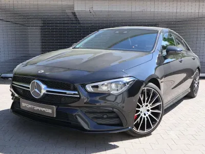 Gebraucht Mercedes CLA35 AMG AMG 306 PS (225 kW) 2022 Kosmosschwarz  metalliclack Limousine