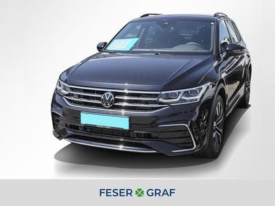 Deep black perleffekt Gebraucht 2024 VW Tiguan R-line SUV | 37.940 € (Superpreis)