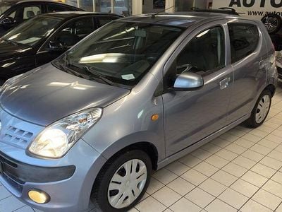 Second-hand Nissan Pixo Acenta 68 CP (50 kW) 2009 Albastru Hatchback