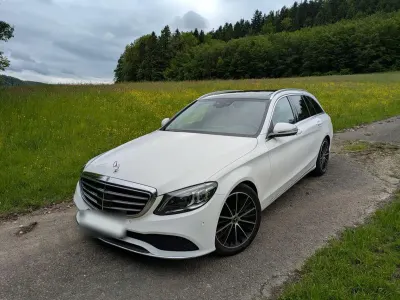 Gebraucht Mercedes C300 Exclusive 245 PS (180 kW) 2019 Weiß Kombi