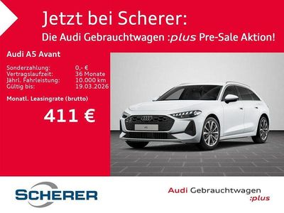 Gebraucht Audi A5 Ambiente 204 PS (150 kW) 2025 Gletscherweiß metallic Kombi