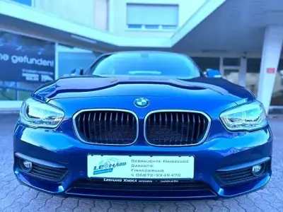 Używany BMW 116 Advantage 116 KM (85 kW) 2019 Niebieski Hatchback