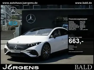 Gebraucht Mercedes EQS580 AMG 384 kW (523 PS) 2022 Manufaktur diamantweiß bright Limousine