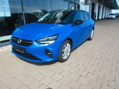 Gebraucht Opel Corsa Style 101 PS (74 kW) 2021 Perl blau/voltaik blau/dach sc Kleinwagen