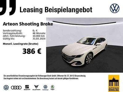 Gebraucht VW Arteon R-line 218 PS (160 kW) 2022 Weiß Kombi