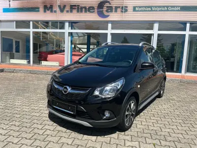 Gebraucht Opel Karl Rocks 73 PS (53 kW) 2019 Schwarz Kleinwagen