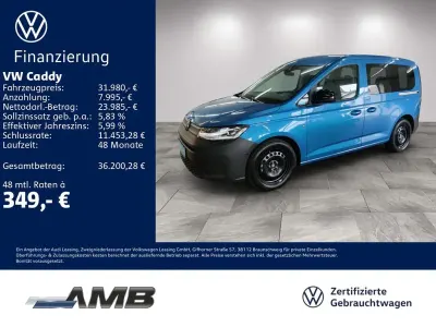 Gebraucht VW Caddy Basis 116 PS (85 kW) 2025 Blau Van / Kleinbus