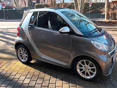 Second-hand Smart ForTwo Cabrio Passion 72 CP (52 kW) 2013 Argintiu Cabrio