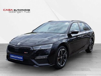 Usata Skoda Octavia RS 200 CV (147 kW) 2023 Nero Station wagon