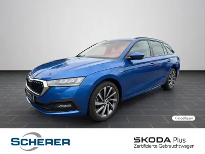 Gebraucht Skoda Octavia Ambition 150 PS (110 kW) 2023 Raceblau metallic Kombi