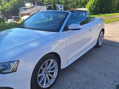 Gebraucht Audi Cabriolet S-Line 224 PS (164 kW) 2014 Weiß Cabrio