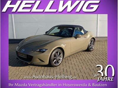 gebraucht Mazda MX5 2.0l Kizuna Nappaleder Weiß iActiv-Paket 1.Hand