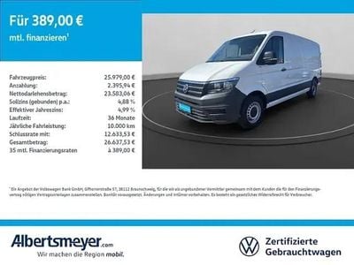 Second-hand VW Crafter 103 CP (75 kW) 2022 Alb Van