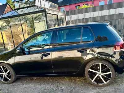 Gebraucht VW Golf VI Comfortline 160 PS (117 kW) 2009 Schwarz Kleinwagen