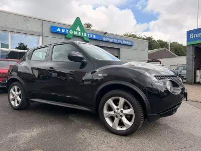 Gebraucht Nissan Juke Acenta 117 PS (86 kW) 2011 Schwarz SUV