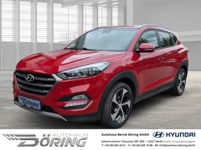 Gebraucht Hyundai Tucson Advantage 177 PS (130 kW) 2017 Rot SUV