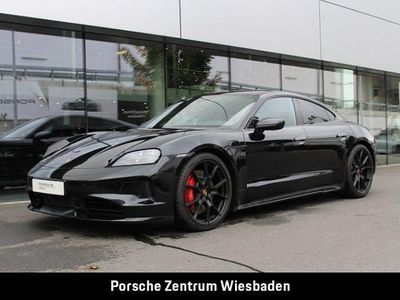 Tiefschwarzmetallic Gebraucht 2025 Porsche Taycan GTS Chrono Limousine | 128.499 €