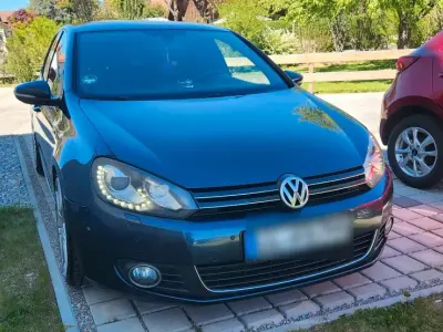 Brugt VW Golf VI R-line 140 HK (102 kW) 2012 Blå Hatchback