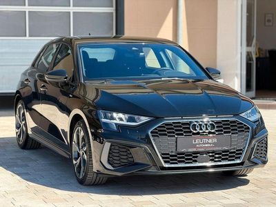 Używany Audi A3 S-Line 150 KM (110 kW) 2023 Czarny Sedan/Limuzyna