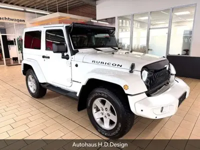 Occasion Jeep Wrangler Rubicon 284 ch (208 kW) 2014 Blanc SUV