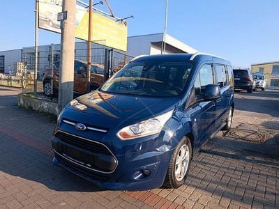 Gebraucht Ford Grand Tourneo Connect Titanium 116 PS (85 kW) 2014 Blau Van / Kleinbus