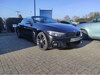 Gebraucht BMW 420 M Sport 184 PS (135 kW) 2019 Schwarz (saphirschwarz) Cabrio