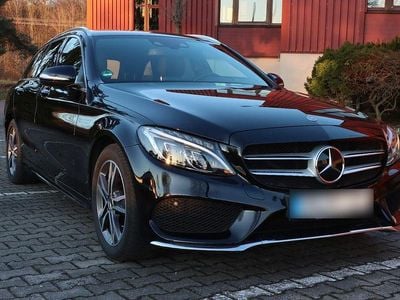 Gebraucht Mercedes C220 AMG line 170 PS (125 kW) 2014 Schwarz Kombi
