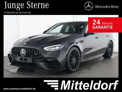 Gebraucht Mercedes C63S AMG Premium 476 PS (350 kW) 2025 Lack graphitgrau Limousine