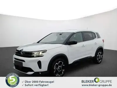 Gebraucht Citroën C5 Aircross Feel 131 PS (96 kW) 2023 Lack weiss banquise/typ aussenverkleidung spiegel flach standard SUV
