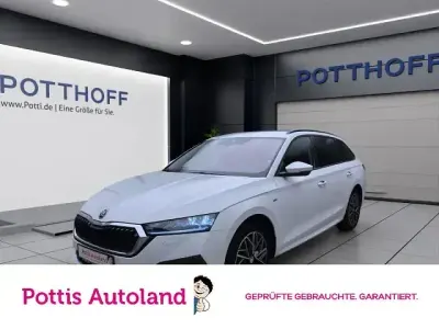 Gebraucht Skoda Octavia Clever 150 PS (110 kW) 2023 Weiss Kombi