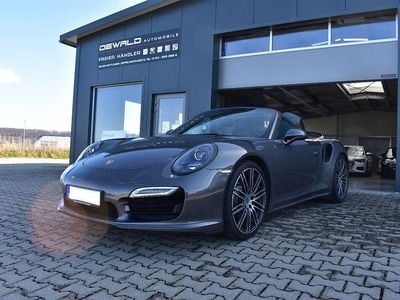 Gebraucht Porsche 911 Turbo Cabriolet Sport 521 PS (383 kW) 2014 Grau Cabrio