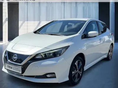 Usata Nissan Leaf Acenta 160 kW (218 CV) 2021 Bianco Utilitaria