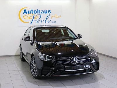 Schwarz Gebraucht 2020 Mercedes E400 AMG line Limousine | 43.490 € (Teuer)