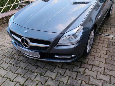 Usata Mercedes SLK200 183 CV (134 kW) 2015 Grigio Cabrio