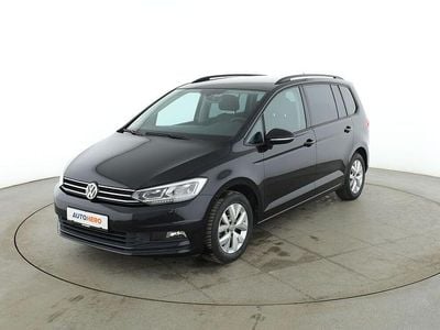 Gebraucht VW Touran Comfortline 150 PS (110 kW) 2019 Schwarz Van / Kleinbus