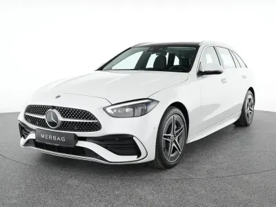 Gebraucht Mercedes C300e AMG Line Premium Plus 313 PS (230 kW) 2025 Weiß Limousine