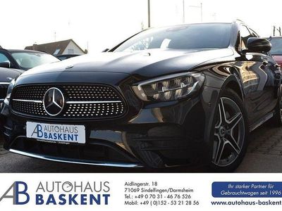 Gebraucht Mercedes E220 AMG line 200 PS (147 kW) 2022 Schwarz Limousine