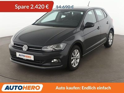 Gebraucht VW Polo Highline 95 PS (69 kW) 2018 Grau Kleinwagen