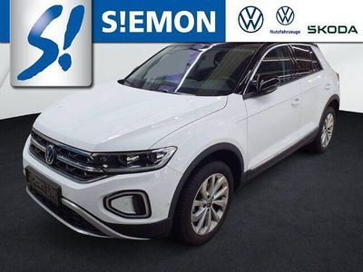 Gebraucht VW T-Roc Style 150 PS (110 kW) 2024 Weiss SUV