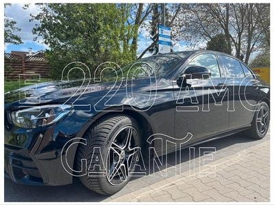 Brugt Mercedes E220 AMG 200 HK (147 kW) 2023 Sort Sedan