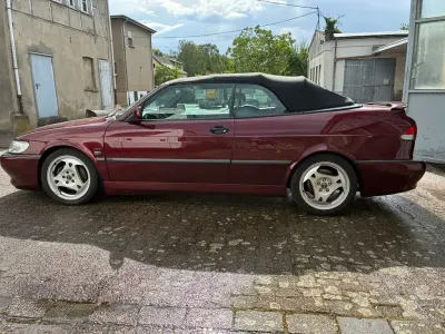 Gebraucht Saab 9-3 Cabriolet Aero 205 PS (150 kW) 2002 Rot Cabrio