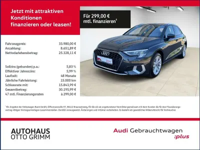 Używany Audi A3 Advanced 150 KM (110 kW) 2024 Szary Kombi