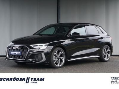 Gebraucht Audi A3 Sportback S-Line 190 PS (139 kW) 2024 Mythosschwarz metallic Kleinwagen